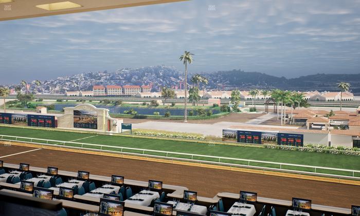 Del Mar Thoroughbred Club - Section Turf Club Lvl 4 Tbl 444 Seat View