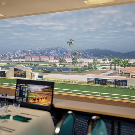 Del Mar Thoroughbred Club - Section Turf Club Lvl 4 Tbl 445 Seat View
