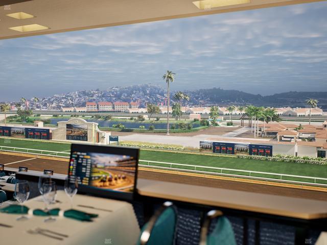 Del Mar Thoroughbred Club - Section Turf Club Lvl 4 Tbl 445 Seat View