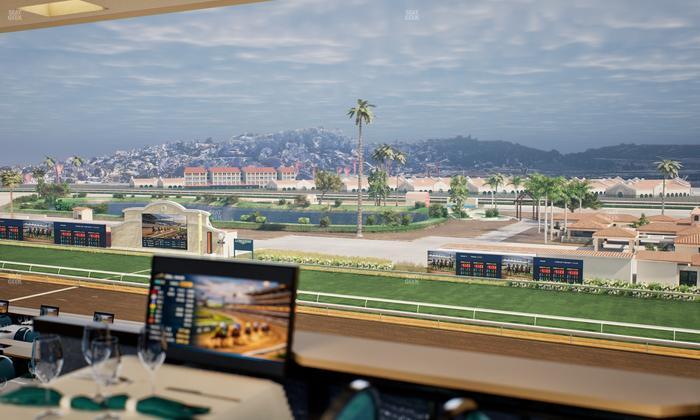Del Mar Thoroughbred Club - Section Turf Club Lvl 4 Tbl 445 Seat View