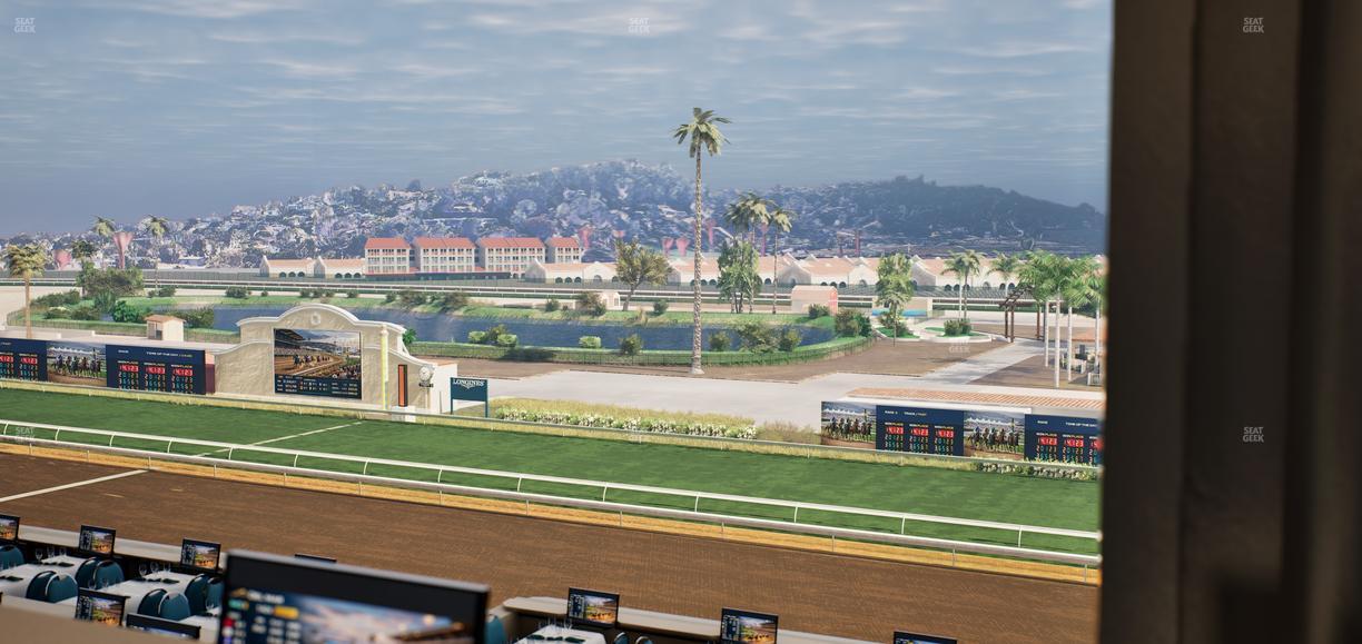 Del Mar Thoroughbred Club - Section Turf Club Lvl 4 Tbl 446 Seat View