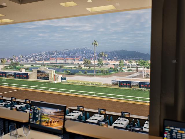 Del Mar Thoroughbred Club - Section Turf Club Lvl 4 Tbl 446 Seat View