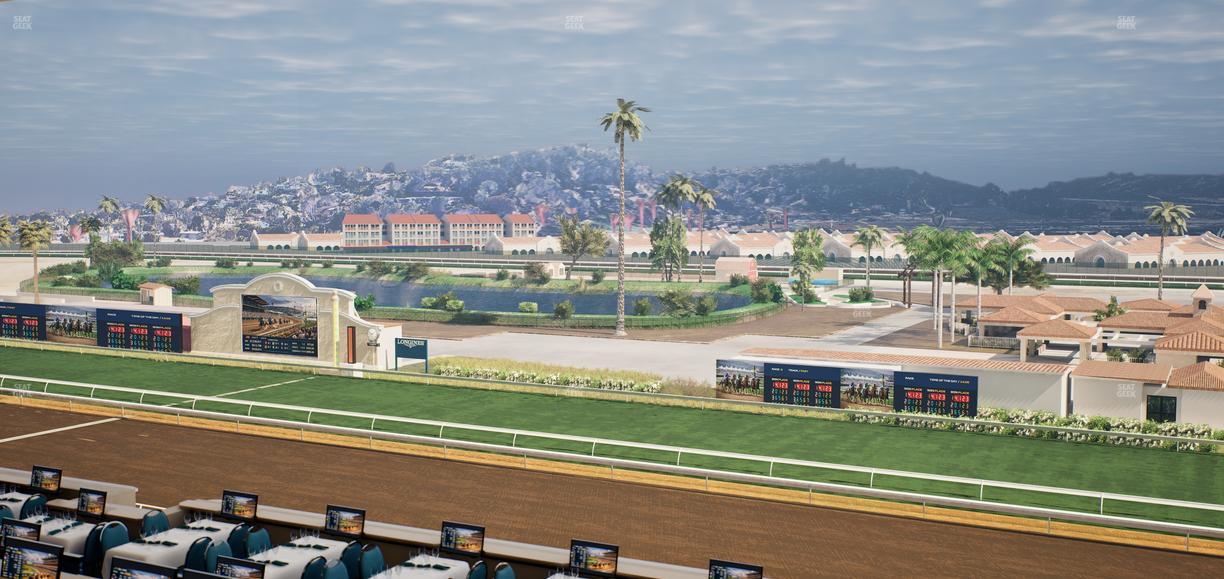 Del Mar Thoroughbred Club - Section Turf Club Lvl 4 Tbl 448 Seat View