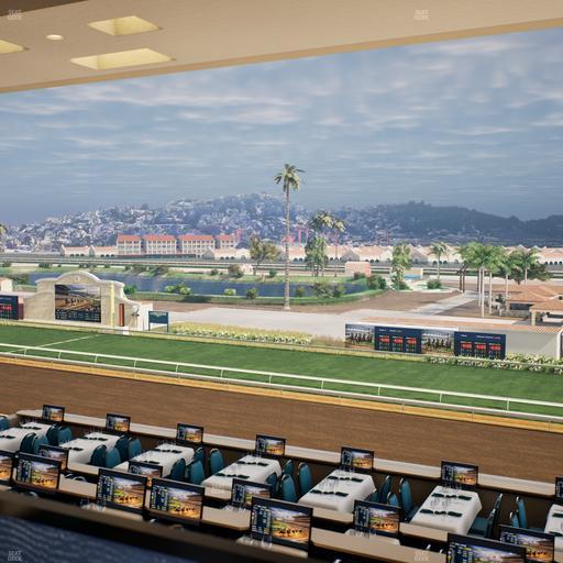 Del Mar Thoroughbred Club - Section Turf Club Lvl 4 Tbl 448 Seat View