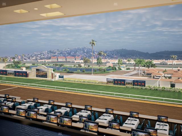 Del Mar Thoroughbred Club - Section Turf Club Lvl 4 Tbl 448 Seat View