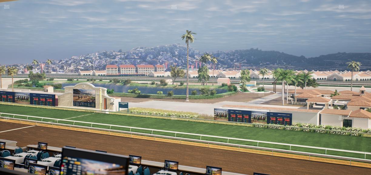 Del Mar Thoroughbred Club - Section Turf Club Lvl 4 Tbl 449 Seat View