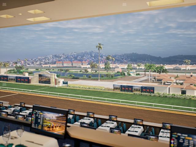 Del Mar Thoroughbred Club - Section Turf Club Lvl 4 Tbl 449 Seat View