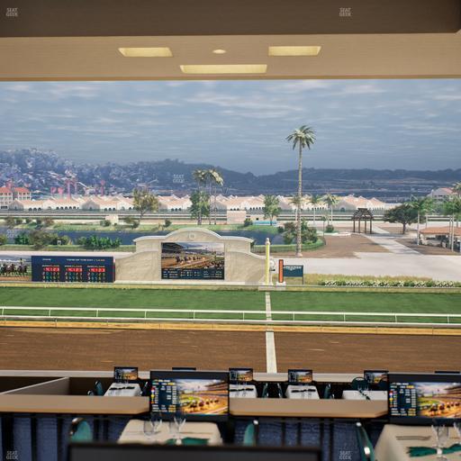 Del Mar Thoroughbred Club - Section Turf Club Lvl 4 Tbl 501 Seat View