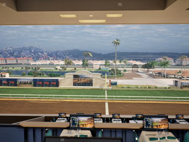 Del Mar Thoroughbred Club - Section Turf Club Lvl 4 Tbl 501 Seat View