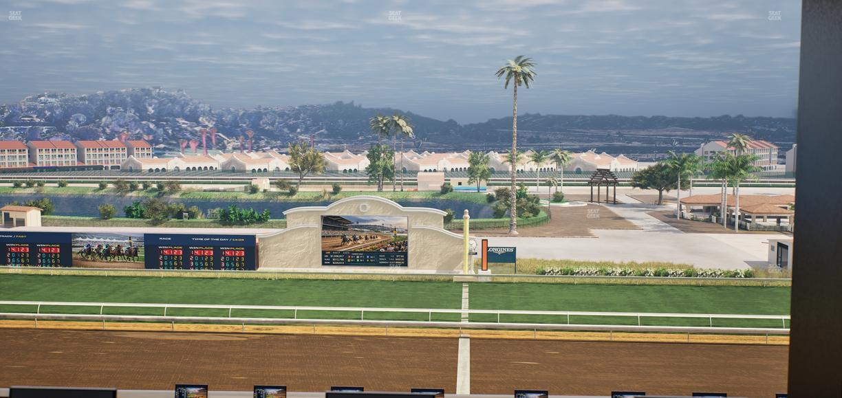 Del Mar Thoroughbred Club - Section Turf Club Lvl 4 Tbl 502 Seat View