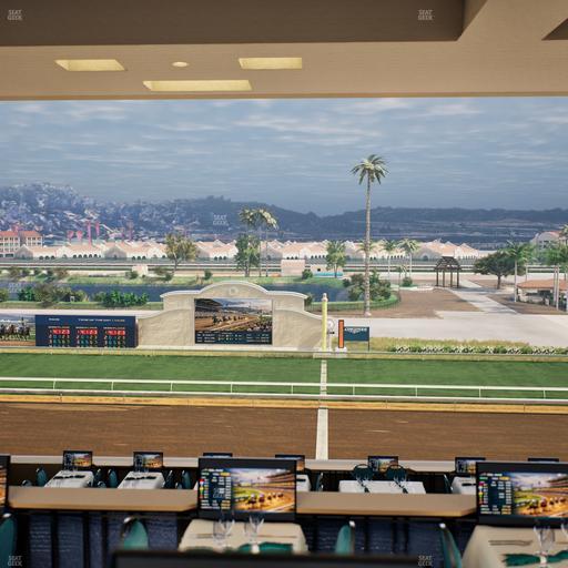 Del Mar Thoroughbred Club - Section Turf Club Lvl 4 Tbl 502 Seat View