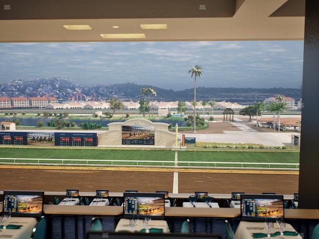 Del Mar Thoroughbred Club - Section Turf Club Lvl 4 Tbl 502 Seat View