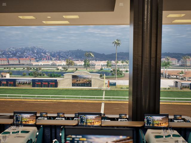 Del Mar Thoroughbred Club - Section Turf Club Lvl 4 Tbl 503 Seat View