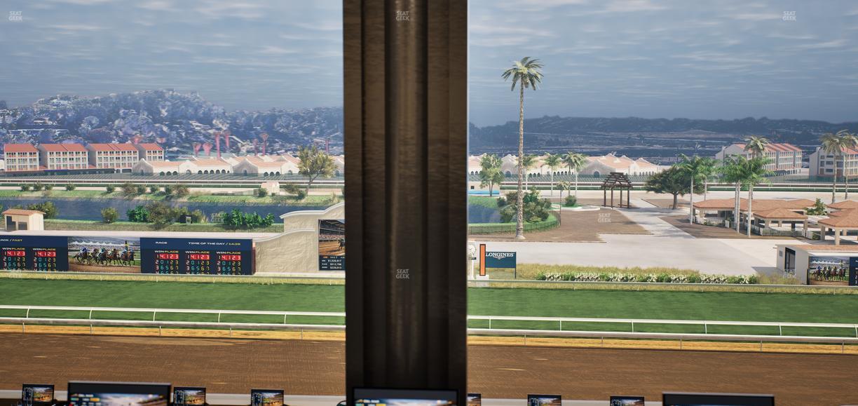 Del Mar Thoroughbred Club - Section Turf Club Lvl 4 Tbl 504 Seat View