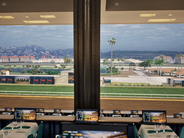 Del Mar Thoroughbred Club - Section Turf Club Lvl 4 Tbl 504 Seat View