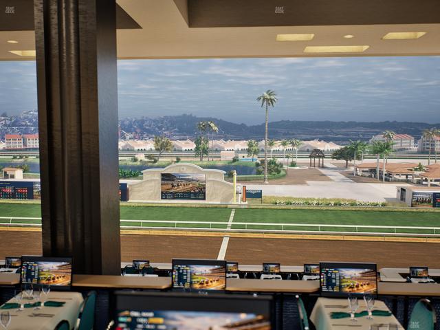 Del Mar Thoroughbred Club - Section Turf Club Lvl 4 Tbl 505 Seat View