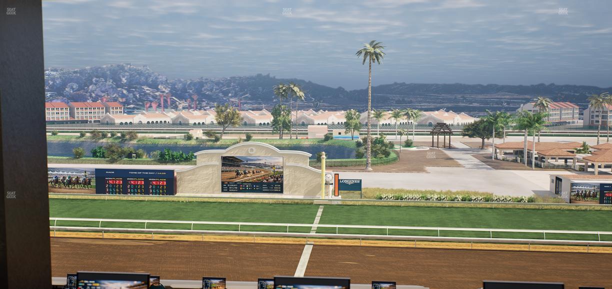 Del Mar Thoroughbred Club - Section Turf Club Lvl 4 Tbl 506 Seat View