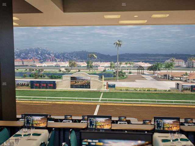 Del Mar Thoroughbred Club - Section Turf Club Lvl 4 Tbl 506 Seat View
