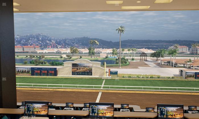 Del Mar Thoroughbred Club - Section Turf Club Lvl 4 Tbl 506 Seat View
