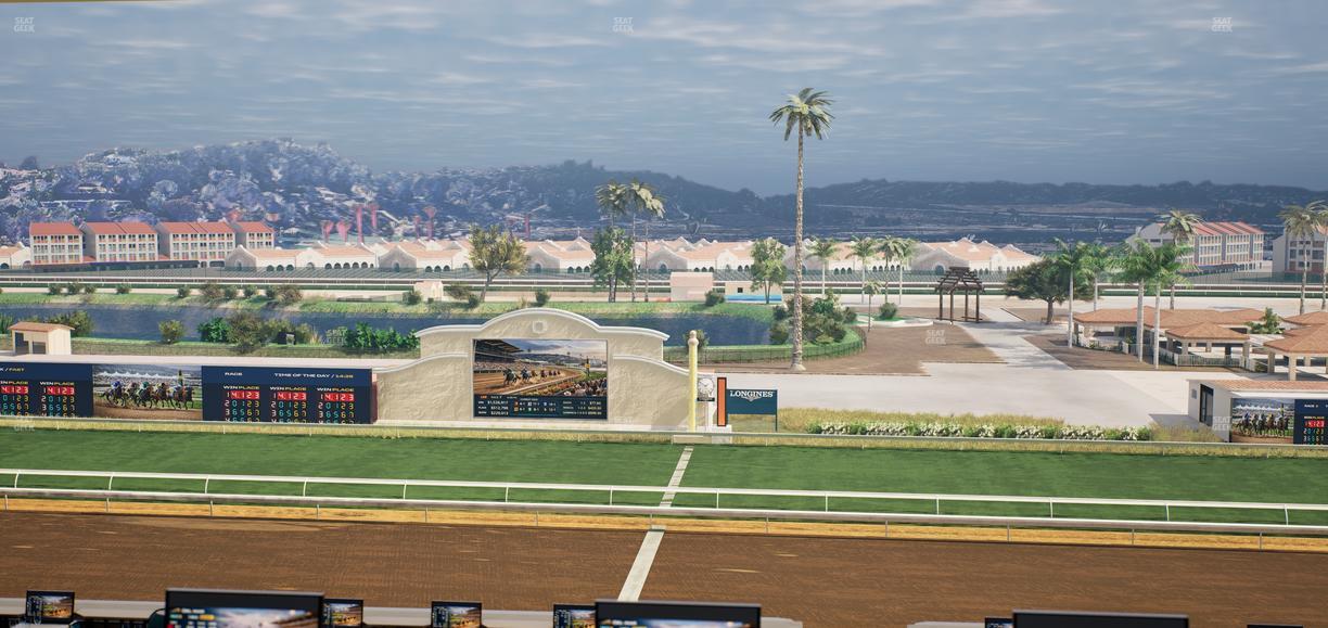 Del Mar Thoroughbred Club - Section Turf Club Lvl 4 Tbl 507 Seat View