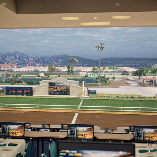 Del Mar Thoroughbred Club - Section Turf Club Lvl 4 Tbl 507 Seat View