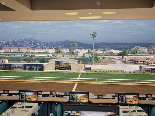 Del Mar Thoroughbred Club - Section Turf Club Lvl 4 Tbl 507 Seat View