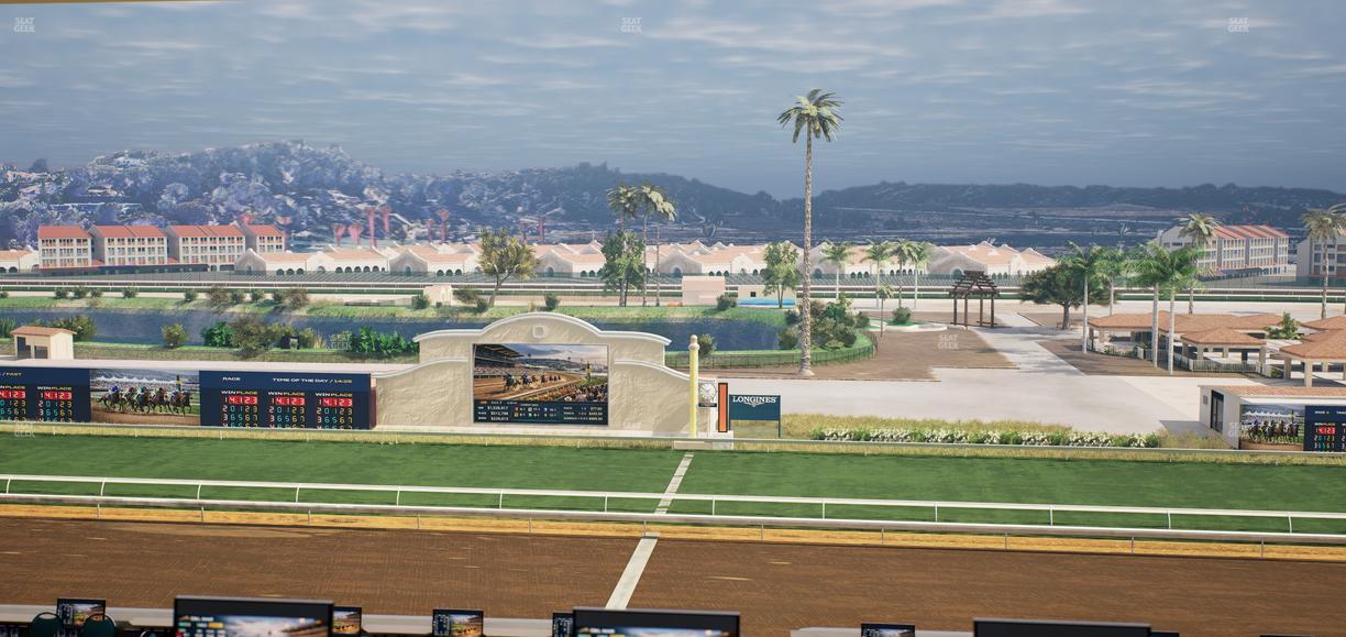 Del Mar Thoroughbred Club - Section Turf Club Lvl 4 Tbl 508 Seat View