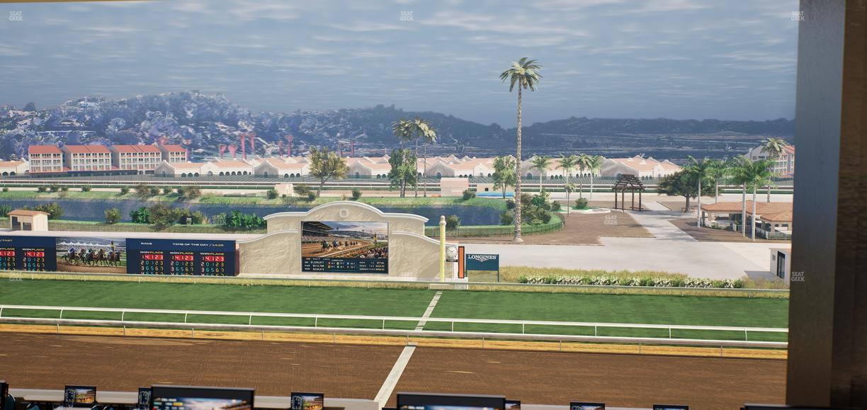 Del Mar Thoroughbred Club - Section Turf Club Lvl 4 Tbl 509 Seat View