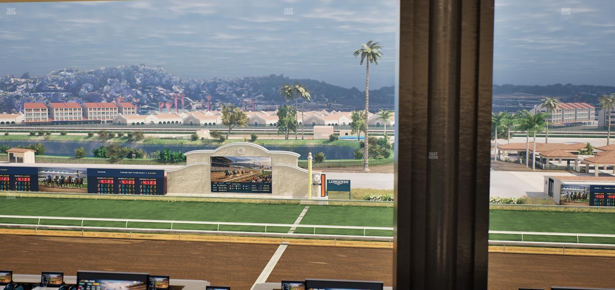 Del Mar Thoroughbred Club - Section Turf Club Lvl 4 Tbl 510 Seat View