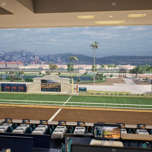 Del Mar Thoroughbred Club - Section Turf Club Lvl 4 Tbl 512 Seat View