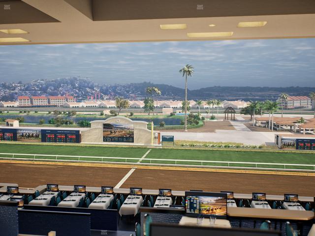 Del Mar Thoroughbred Club - Section Turf Club Lvl 4 Tbl 512 Seat View