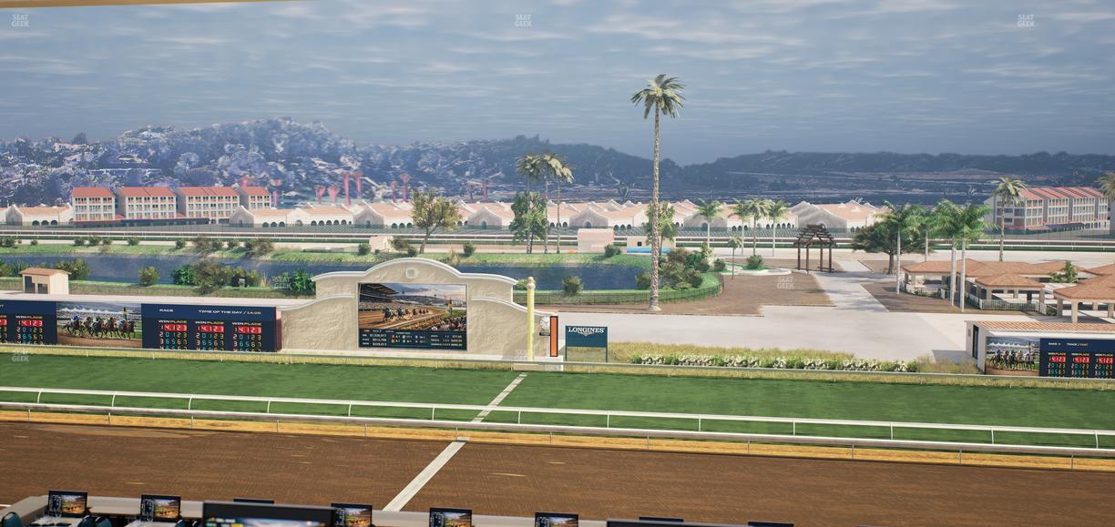 Del Mar Thoroughbred Club - Section Turf Club Lvl 4 Tbl 513 Seat View