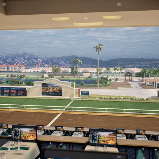 Del Mar Thoroughbred Club - Section Turf Club Lvl 4 Tbl 513 Seat View