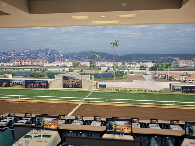 Del Mar Thoroughbred Club - Section Turf Club Lvl 4 Tbl 513 Seat View