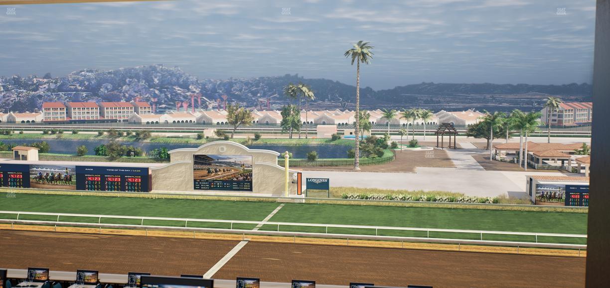 Del Mar Thoroughbred Club - Section Turf Club Lvl 4 Tbl 514 Seat View