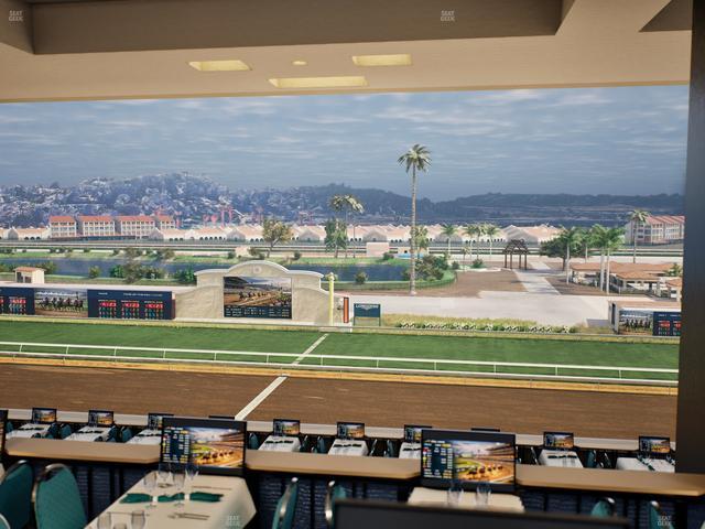 Del Mar Thoroughbred Club - Section Turf Club Lvl 4 Tbl 514 Seat View