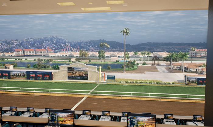 Del Mar Thoroughbred Club - Section Turf Club Lvl 4 Tbl 514 Seat View