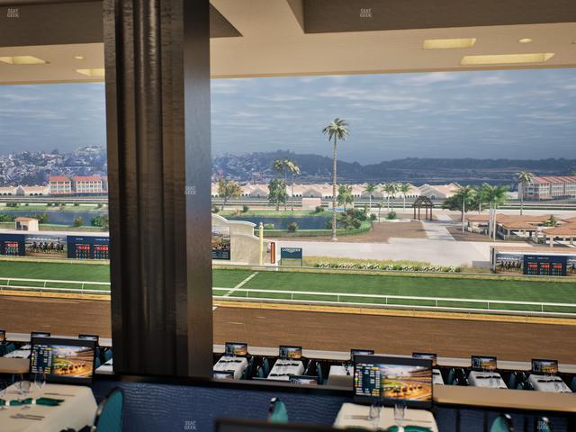Del Mar Thoroughbred Club - Section Turf Club Lvl 4 Tbl 516 Seat View