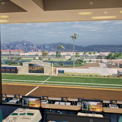 Del Mar Thoroughbred Club - Section Turf Club Lvl 4 Tbl 517 Seat View