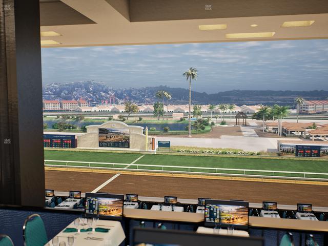 Del Mar Thoroughbred Club - Section Turf Club Lvl 4 Tbl 517 Seat View