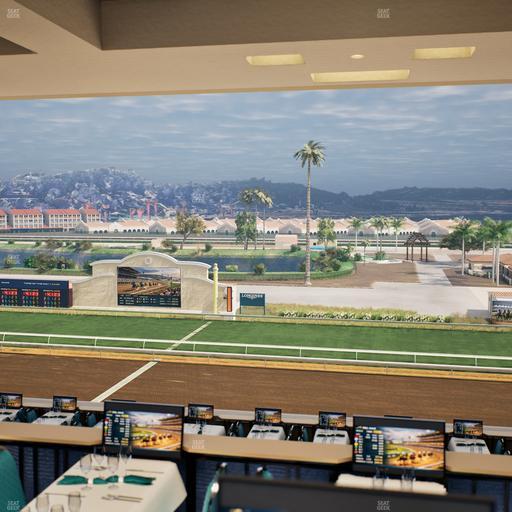 Del Mar Thoroughbred Club - Section Turf Club Lvl 4 Tbl 518 Seat View