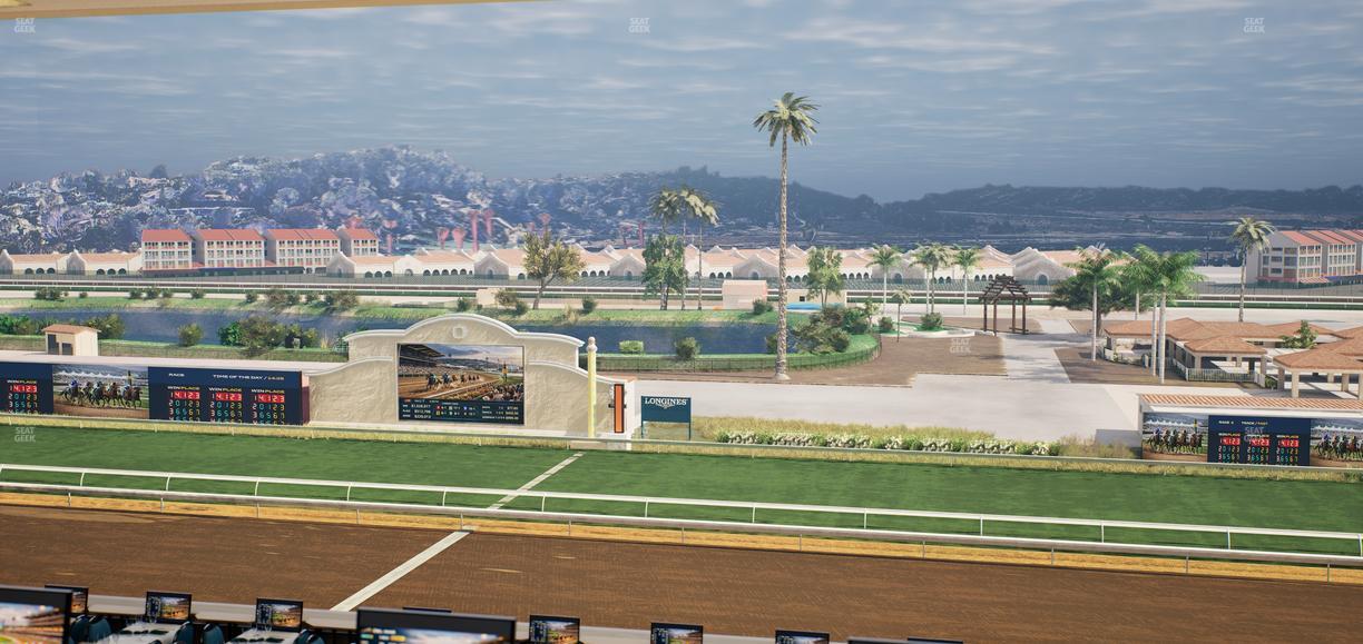 Del Mar Thoroughbred Club - Section Turf Club Lvl 4 Tbl 519 Seat View