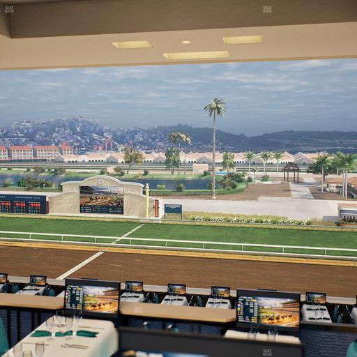 Del Mar Thoroughbred Club - Section Turf Club Lvl 4 Tbl 519 Seat View