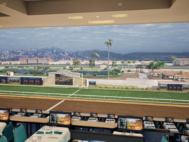 Del Mar Thoroughbred Club - Section Turf Club Lvl 4 Tbl 519 Seat View