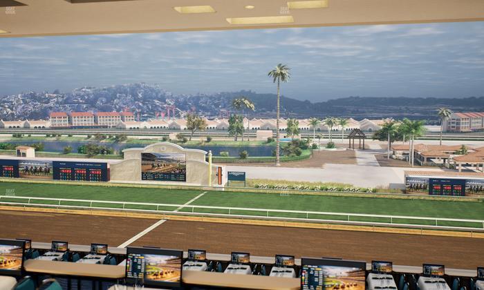 Del Mar Thoroughbred Club - Section Turf Club Lvl 4 Tbl 519 Seat View
