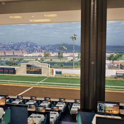 Del Mar Thoroughbred Club - Section Turf Club Lvl 4 Tbl 520 Seat View