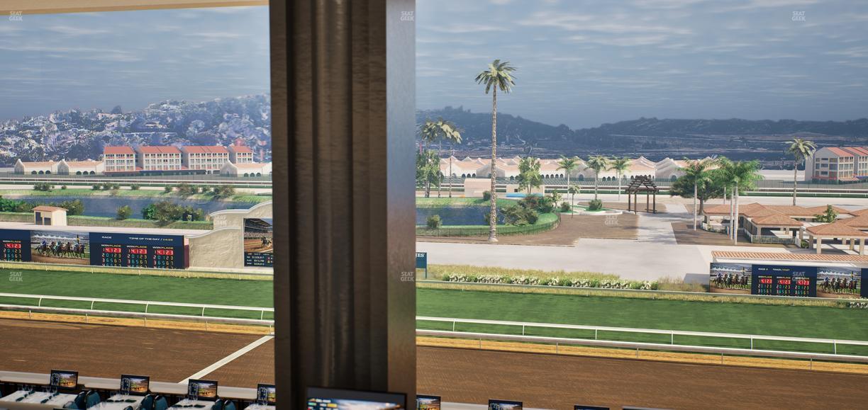 Del Mar Thoroughbred Club - Section Turf Club Lvl 4 Tbl 521 Seat View