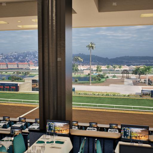 Del Mar Thoroughbred Club - Section Turf Club Lvl 4 Tbl 521 Seat View