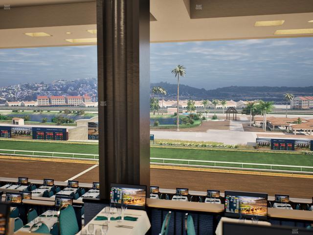 Del Mar Thoroughbred Club - Section Turf Club Lvl 4 Tbl 521 Seat View