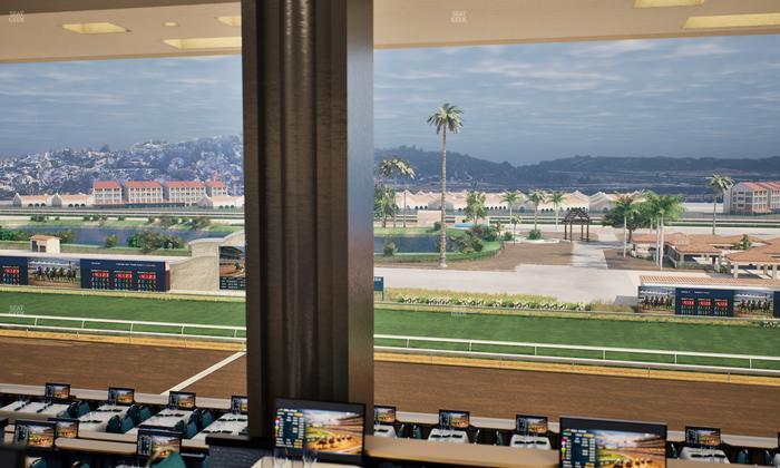 Del Mar Thoroughbred Club - Section Turf Club Lvl 4 Tbl 521 Seat View